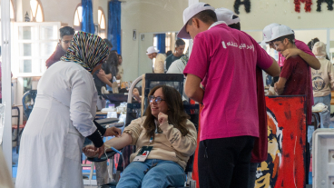 Campagne nationale de don de sang / JLM encg Agadir / Le 23 et 24 Décembre 2023
