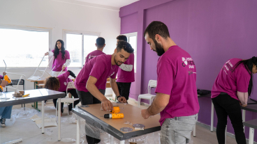 Creation of a connected classroom in the ACHARIF AL IDRISSI school