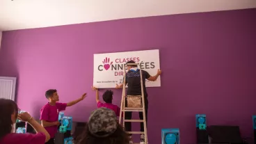 Création d’une classe connectée dans l’école Abdelaziz Khya