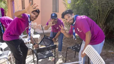 Création d’une classe connectée dans l’école Moulay Rachid